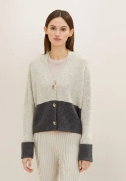 TOM TAILOR Denim Vest - Shale Grey Melange