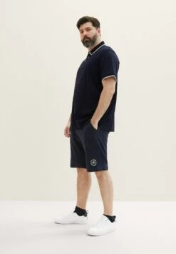 Tom Tailor Mit Logoprint - Shorts - Sky Captain Blue -Tom Tailor Winkel 4764036a4c1e47b98c990932d0bf2f5e