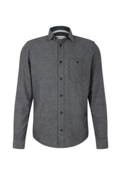 Tom Tailor Overhemd - Dark Herringbone Structure -Tom Tailor Winkel 47df8ec20ba640318e5d0b2de5c9b43f