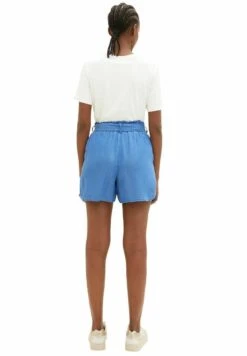 TOM TAILOR Denim Soft- Jeansshort - Bright Mid Blue Chambray -Tom Tailor Winkel 4838c875247f47eda4125592f88dc462