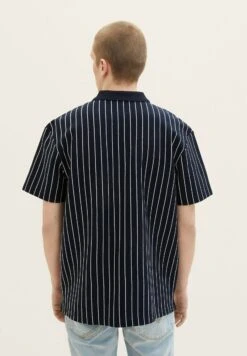 TOM TAILOR Denim Gestreiftes - Poloshirt - Navy White Thin Stripe -Tom Tailor Winkel 486a7c886452484b8cda2a39c0c3837a