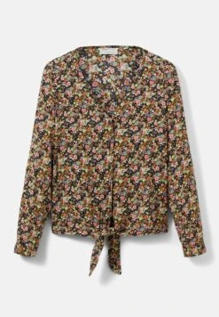 TOM TAILOR Denim Langarm Mit Knotendetail - Blouse - Flower Print -Tom Tailor Winkel 48885c4005ba40a999900864b3980ca8