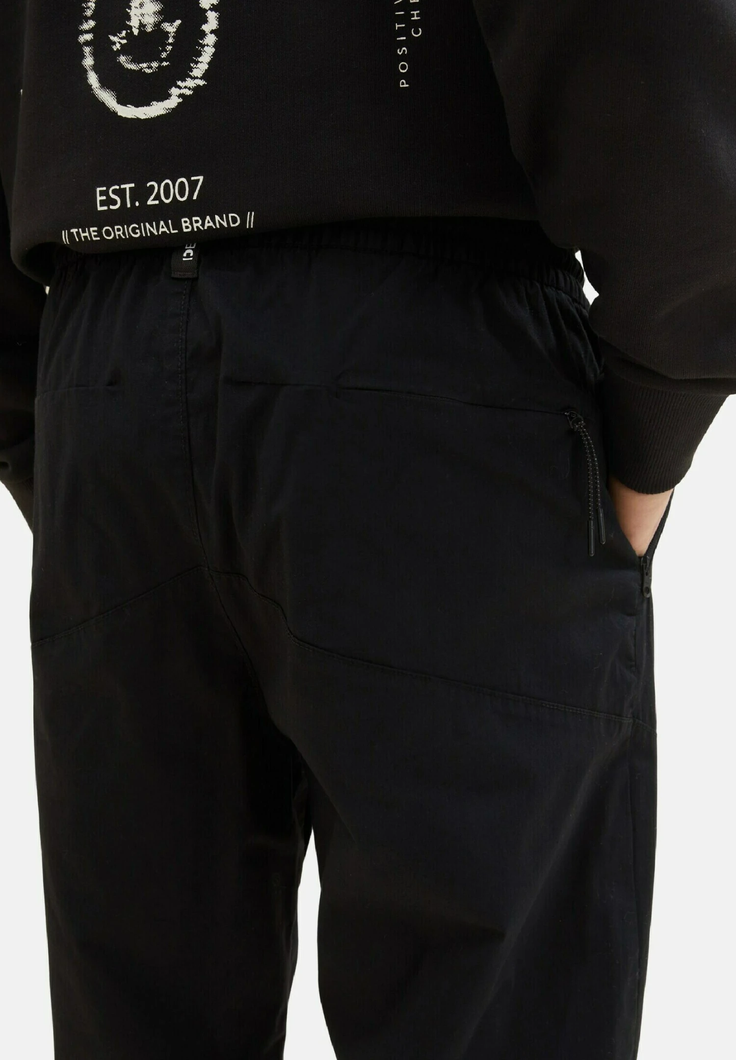 TOM TAILOR Denim Jogger - Trainingsbroek - Black 7 TOM TAILOR Denim Jogger - Trainingsbroek - Black - Afbeelding 5