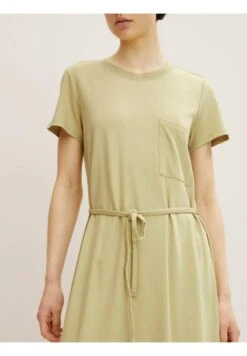 Tom Tailor Jerseyjurk - Light Moderate Olive -Tom Tailor Winkel 48c7fa601cb9428d81f45f475091cfbb