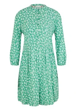 Tom Tailor Mit Allover-Blumenprint  - Jurk - Green Floral Design -Tom Tailor Winkel 48cb2e1b848747e3849301e815d5813b