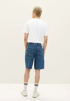 TOM TAILOR Denim Jeansshort - Clean Mid Stone Blue Denim -Tom Tailor Winkel 4a51d0c618a642e5ba9e681842ced1fc