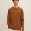 Tom Tailor Basic - Trui - Equestrian Brown Melange