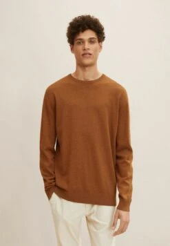 Tom Tailor Basic - Trui - Equestrian Brown Melange