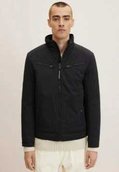 Tom Tailor Quilted Biker - Jas - Black