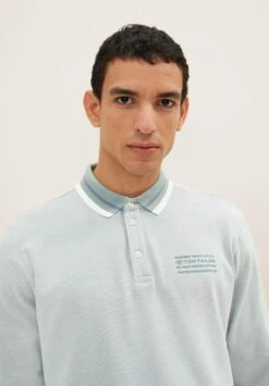 Tom Tailor Poloshirt - Ice Blue Offwhite Two Tone -Tom Tailor Winkel 4a909e800ac54380a9987b26ba4b04a8