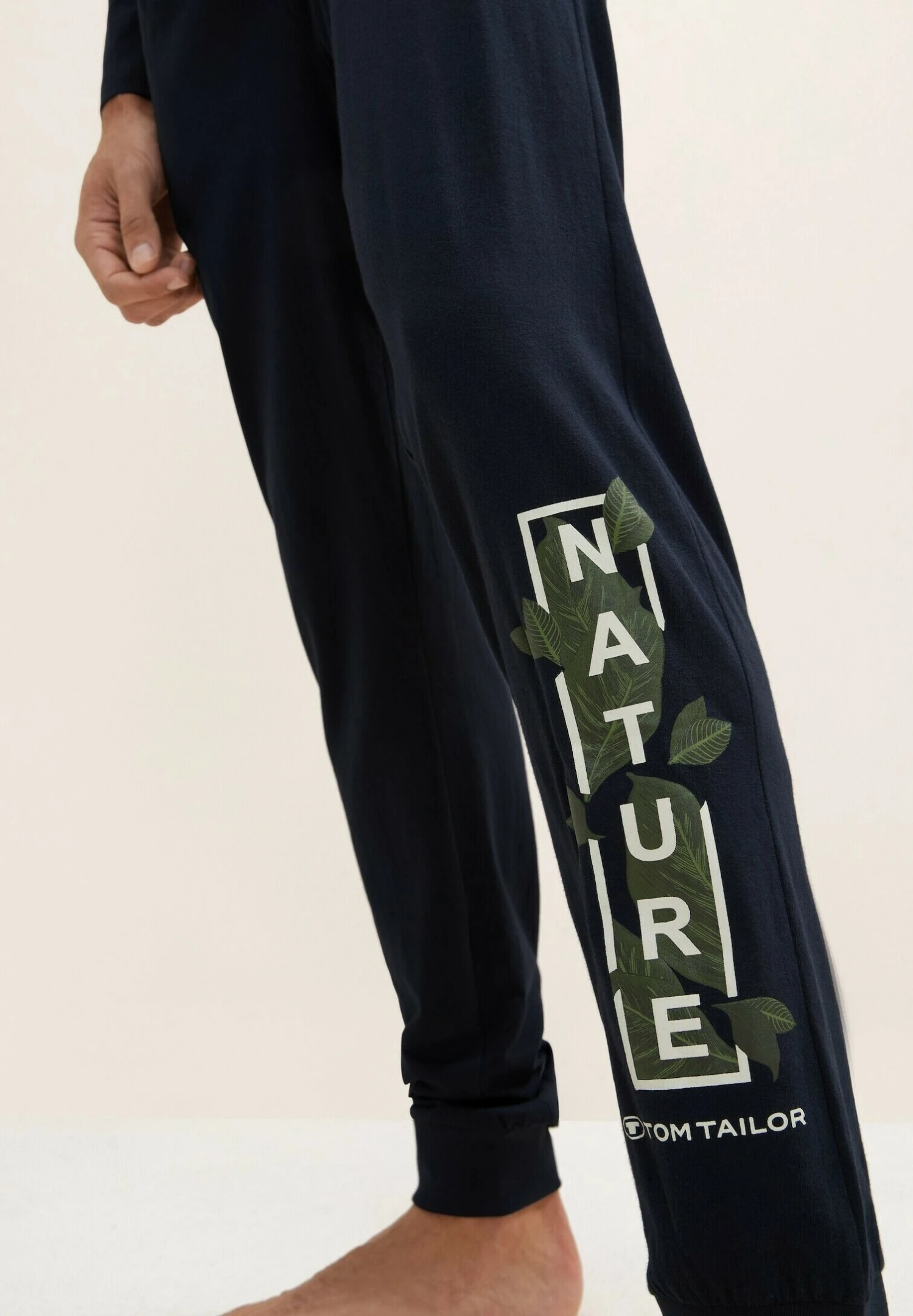 Tom Tailor Mit Logo Print Set - Pyjama - Blue Dark Solid 6 Tom Tailor Mit Logo Print Set - Pyjama - Blue Dark Solid - Afbeelding 4