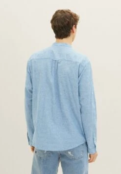 TOM TAILOR Denim Mit Stehkragen - Overhemd - Helsinki Night Blue Chambray -Tom Tailor Winkel 4aefa8550a2b47e3b5a58a5f0dd88acd