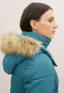 Tom Tailor Mit Abnehmbarer Kapuze  - Winterjas - Pastel Teal -Tom Tailor Winkel 4b4e3f753efc4e28ba5bf4ad934162a8