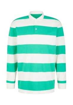 TOM TAILOR Denim Relaxed Stripe- Poloshirt - Green Large Stripe -Tom Tailor Winkel 4b666232c3314c29b39897d33982add6