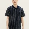 TOM TAILOR Denim Gestreiftes - Poloshirt - Navy White Thin Stripe -Tom Tailor Winkel 4bbdd962d2314d60be8c727177a1c322
