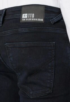 TOM TAILOR Denim Piers - Slim Fit Jeans - Blue/Black Denim -Tom Tailor Winkel 4c629b8284ad4688890cc157b692b80d