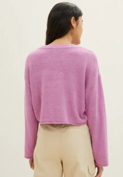 TOM TAILOR Denim Boxy Crew Neck - Trui - Blueberry Blush -Tom Tailor Winkel 4c8639e0ac6a428d815d55ebb549a41d