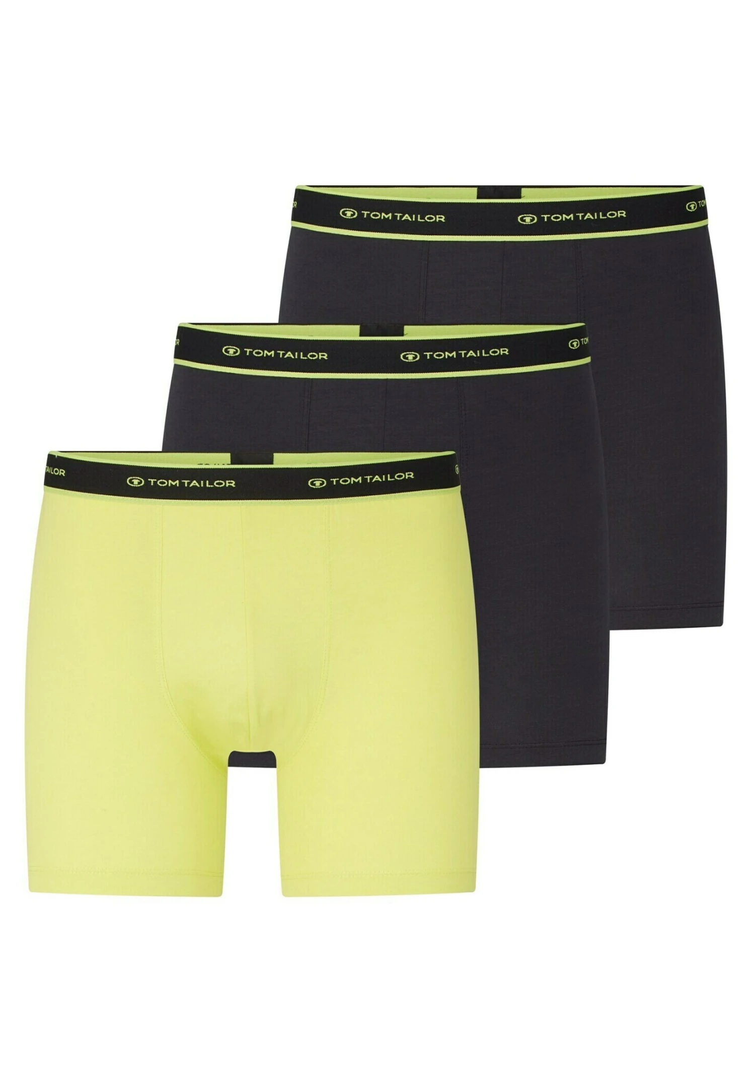 Tom Tailor 3 Pack - Onderbroeken - Gelb/Dunkel/Uni 7 Tom Tailor 3 Pack - Onderbroeken - Gelb/Dunkel/Uni - Afbeelding 5