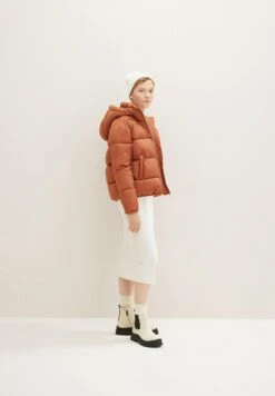 TOM TAILOR Denim Puffer - Winterjas - Amber Brown -Tom Tailor Winkel 4cbdb8d1f23646f4aa20e47686e578aa