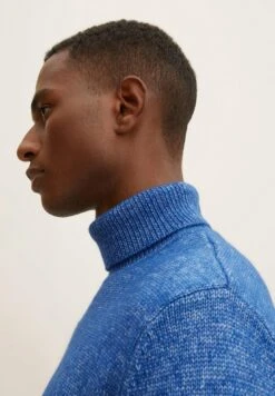 Tom Tailor Melierter Rollkragen- Trui - Hockey Blue Melange -Tom Tailor Winkel 4d67fe626c40442c904a505b02e87fc0