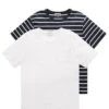 Tom Tailor 2 Pack- T-Shirt Print - White -Tom Tailor Winkel 4d86797798d348a0802e39975949f30d