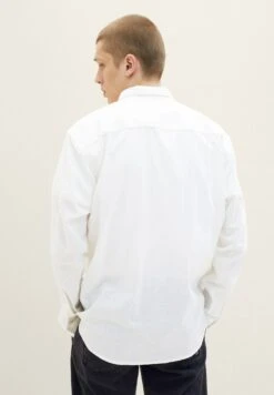 TOM TAILOR Denim Mit Brusttasche - Overhemd - White -Tom Tailor Winkel 4d9e0d4958d9450181e07a206d556840