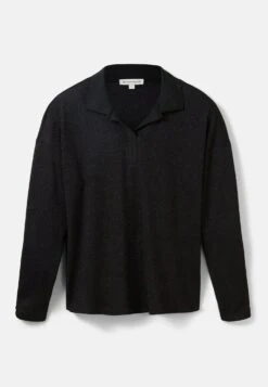 Tom Tailor Mit Polokragen - Poloshirt - Deep Black -Tom Tailor Winkel 4df60970f1ec4949b9f8628b0191d1ff
