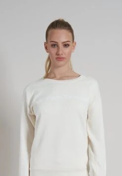 Tom Tailor Pyjamashirt - Braun Hell Uni