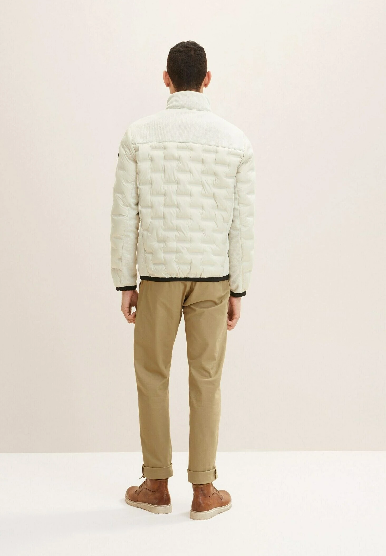 Tom Tailor Regular FitMit Steppungen - Jas - Beige Alfalfa 5 Tom Tailor Regular FitMit Steppungen - Jas - Beige Alfalfa - Afbeelding 3