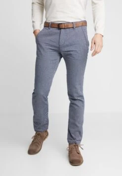 TOM TAILOR Denim Structured - Chino - Blue