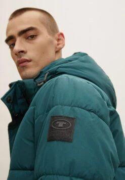 Tom Tailor Mit Kapuze  - Winterjas - Deep Green Lake -Tom Tailor Winkel 4f00de75829b493ba04b3269ddd670c9