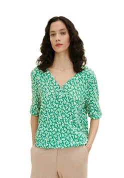 Tom Tailor Gemustertes - Blouse - Green Floral Design -Tom Tailor Winkel 4f13b7d4ead143da93ce3d742132b86e