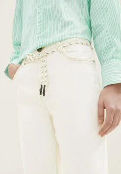 Tom Tailor Cropped Barrel - Relaxed Fit Jeans - Whisper White -Tom Tailor Winkel 4f6c74b6a43c4890ad6c696c72643537