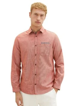 Tom Tailor Mit Struktur - Overhemd - Red Diamond Structure -Tom Tailor Winkel 4f99a7615e6a4a9e86e5a955829fa978