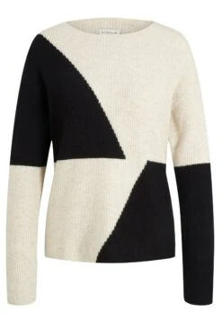 Tom Tailor Trui - Beige Black Color Block -Tom Tailor Winkel 4f9f51038a5a4851933d8e4d3491d1e3