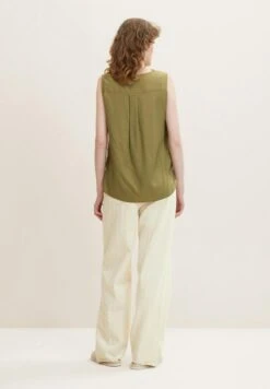 Tom Tailor Blouse - Dry Greyish Olive -Tom Tailor Winkel 501edac51db54c27b55aaa227c33f7d5
