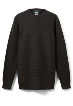 Tom Tailor Basic Strcutred- Trui - Black Grey Melange -Tom Tailor Winkel 514b69f8bea1468eb1758ee403df2d7d