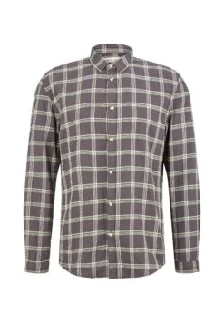 TOM TAILOR Denim Mit Karomuster - Overhemd - Coal Grey Multicolor Check -Tom Tailor Winkel 518da0ae2a1b47a895c16b9cbcba13cb