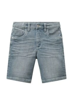 Tom Tailor Leichter Waschung - Jeansshort - Blue Grey Denim