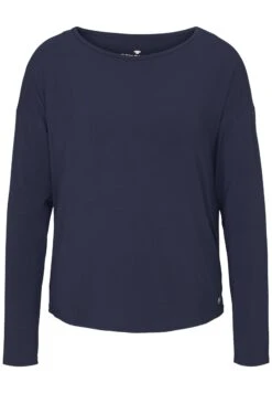 Tom Tailor Pyjamashirt - Dark Blue Uni