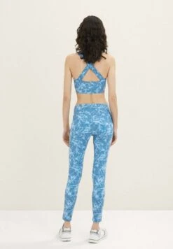 Tom Tailor Active Wear Atmungsaktiver Sport - Bustier - Steel Blue Aop -Tom Tailor Winkel 52c85f80e23441b9a9929488a0dac13d