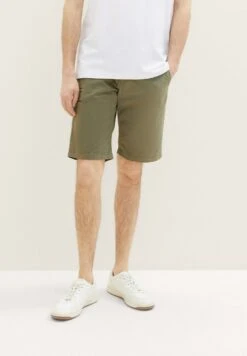 Tom Tailor Bermuda - Shorts - Dusty Olive Green -Tom Tailor Winkel 53406f01cfe1428a88b4cd83245586d4
