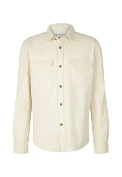 TOM TAILOR Denim Mit Aufgesetzten Brusttaschen - Overhemd - Soft Light Beige -Tom Tailor Winkel 540db8ef68684317964b41d09dab86d8