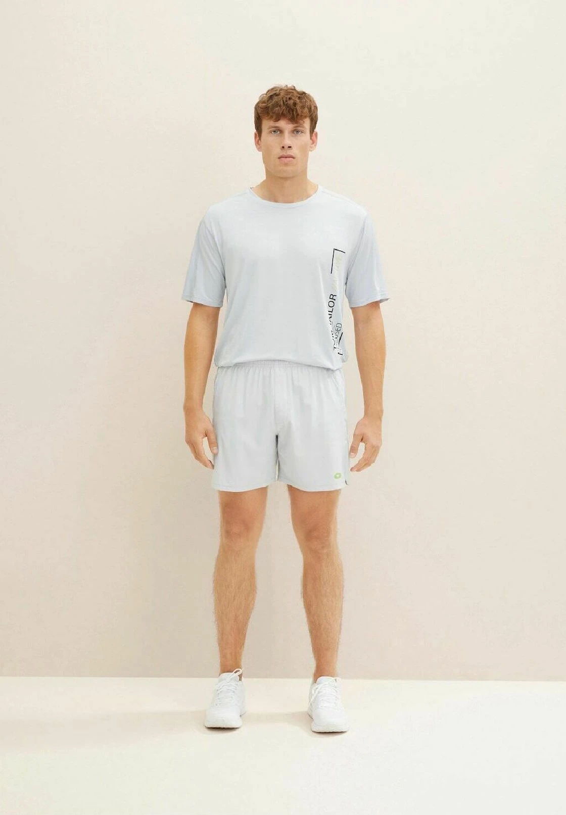 Tom Tailor Active Wear Kurze- Shorts - Silver Grey 3 Tom Tailor Active Wear Kurze- Shorts - Silver Grey