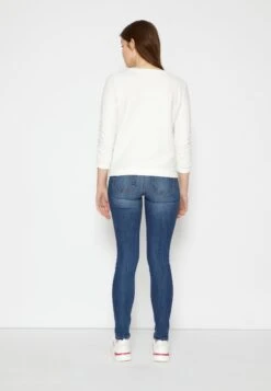 TOM TAILOR Denim Structured - Sweater - Off White -Tom Tailor Winkel 54623aae4e7145ccb7f594f7f5388515