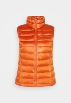 Tom Tailor Ultra Lightweight Vest - Bodywarmer - Gold Flame Orange -Tom Tailor Winkel 5484abbe452b45e68e94f85a3c95f8cd