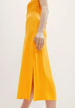 TOM TAILOR Denim Mit Cut Outs - Jurk - Bright Mango Orange -Tom Tailor Winkel 54b808363ff34627854d2b20c8f56ca4