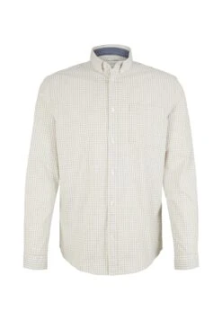 Tom Tailor Mit Karomuster - Overhemd - Off White Peach Orange Check -Tom Tailor Winkel 54bc3cb01f6b491a8f092ce2c39891bc