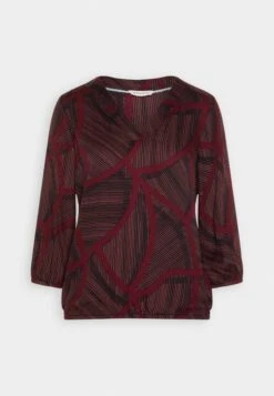 Tom Tailor Printed V Neck - Blouse - Navy -Tom Tailor Winkel 54be025706624b29bce3125067ae4029