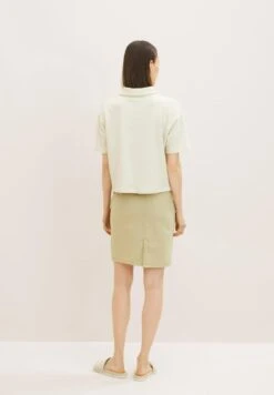 Tom Tailor Röcke Unifarbender Rock - Kokerrok - Light Moderate Olive -Tom Tailor Winkel 553fff946a654c8cbb90dbd36383f713